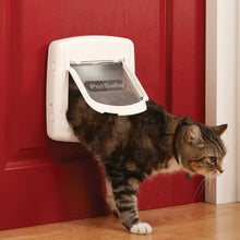 Load image into Gallery viewer, Staywell® Magnetic 4-Way Locking Deluxe Cat Flap (White)
