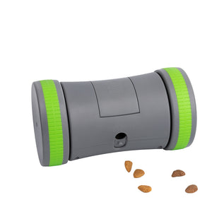 Roaming treat despensing toy for cats and dogs