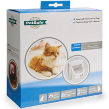 Load image into Gallery viewer, Staywell® Magnetic 4-Way Locking Deluxe Cat Flap (White)
