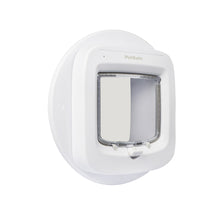 Load image into Gallery viewer, Installation Adaptor for Microchip Cat Flap &amp; Manual-Locking Cat Flap (White)
